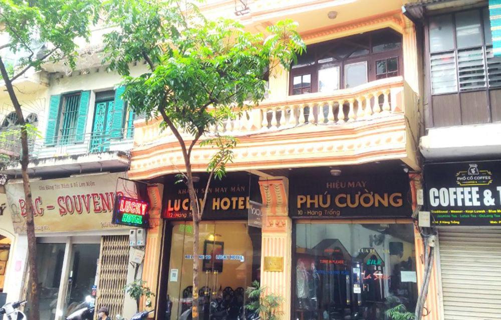 Lucky Central Hotel & Travel Hanoi Exterior foto