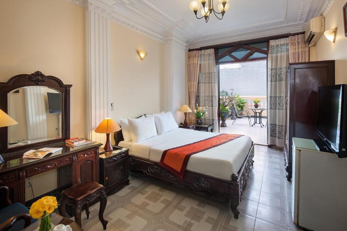 Lucky Central Hotel & Travel Hanoi Exterior foto